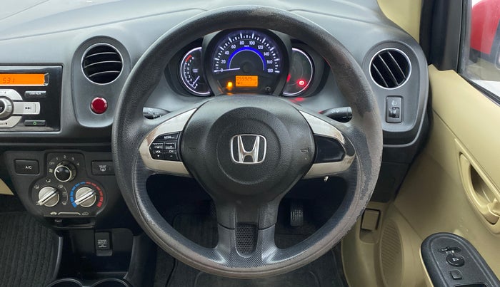 2015 Honda Brio 1.2 S MT I VTEC, Petrol, Manual, 55,994 km, Steering Wheel Close Up