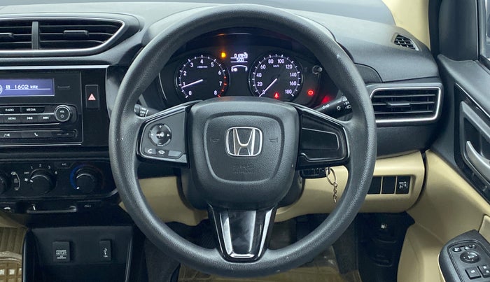 2019 Honda Amaze 1.2 SMT I VTEC, Petrol, Manual, 12,892 km, Steering Wheel Close Up
