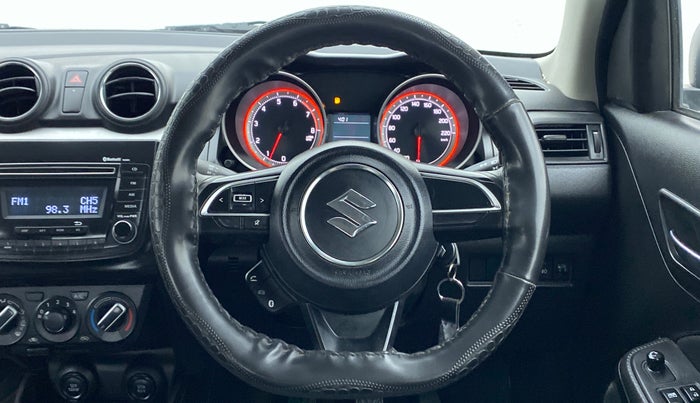 2019 Maruti Swift VXI D, Petrol, Manual, 21,390 km, Steering Wheel Close Up