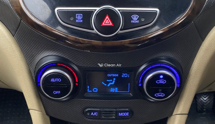 2015 Hyundai Verna FLUIDIC 1.6 VTVT S (O)  MT, Petrol, Manual, 35,406 km, Automatic Climate Control