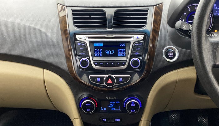 2015 Hyundai Verna FLUIDIC 1.6 VTVT S (O)  MT, Petrol, Manual, 35,406 km, Air Conditioner