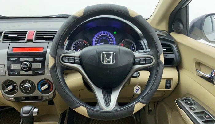 2012 Honda City V AT, Petrol, Automatic, 68,748 km, Steering Wheel Close Up
