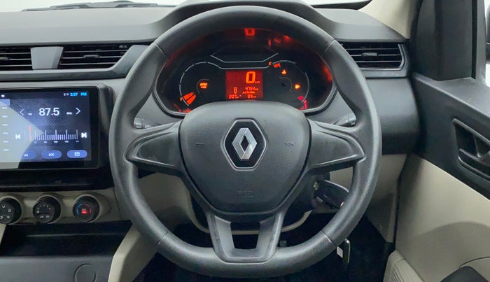2022 Renault TRIBER RXE MT, Petrol, Manual, 4,753 km, Steering Wheel Close Up