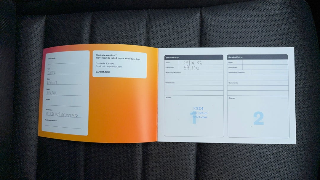 2022 Renault Arkana Zen, Automatic, 59128 km, Service History