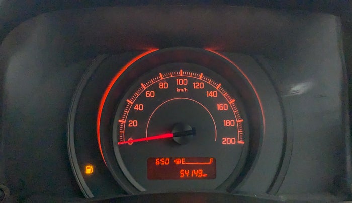 2018 Maruti Swift LXI, Petrol, Manual, 54,309 km, Odometer Image