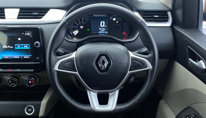 2019 Renault TRIBER 1.0 RXZ, Petrol, Manual, 20,479 km, Steering Wheel Close Up