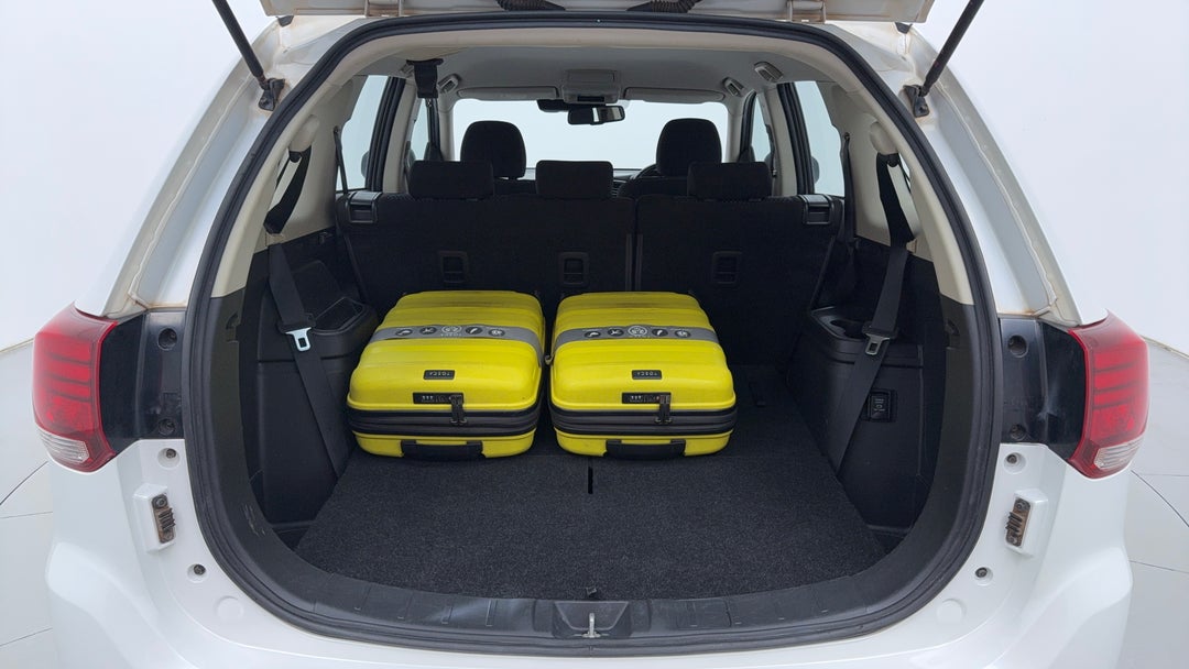 Boot Inside View with Luggage