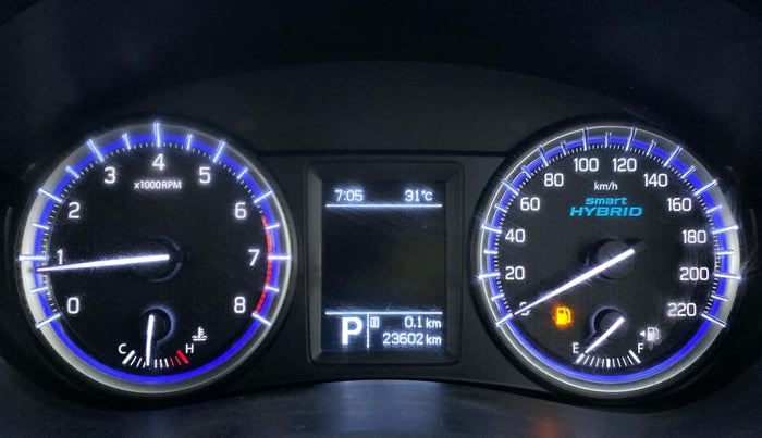 2020 Maruti S Cross ALPHA AT SMART HYBRID, Petrol, Automatic, 23,647 km, Odometer Image