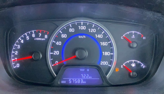 2015 Hyundai Grand i10 MAGNA 1.2 KAPPA VTVT, Petrol, Manual, 57,954 km, Odometer Image