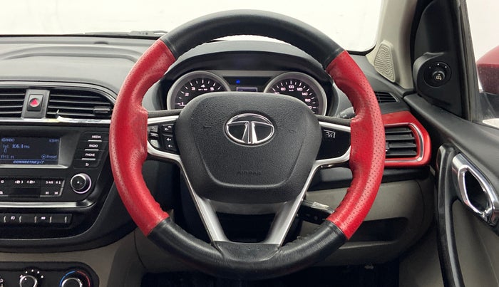 2017 Tata Tiago XZ 1.2 REVOTRON, Petrol, Manual, 36,472 km, Steering Wheel Close Up
