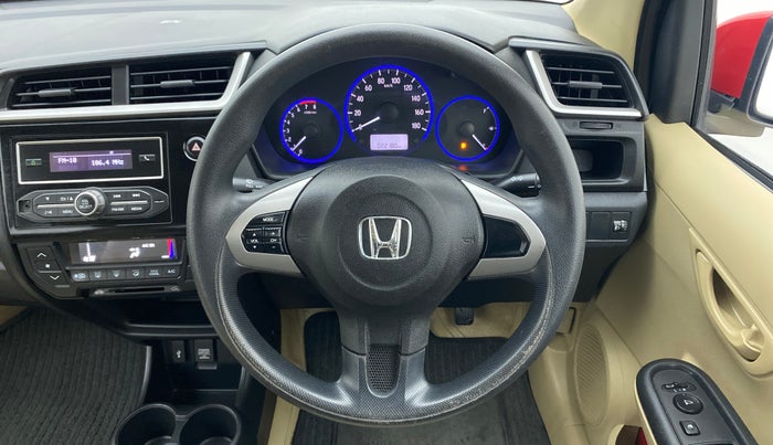 2017 Honda Brio S MT, Petrol, Manual, 22,180 km, Steering Wheel Close Up