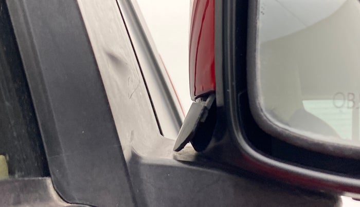 2017 Honda Brio S MT, Petrol, Manual, 22,180 km, Right rear-view mirror - Cover has minor damage