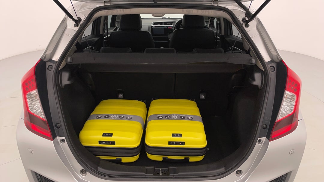 Boot Inside View with Luggage