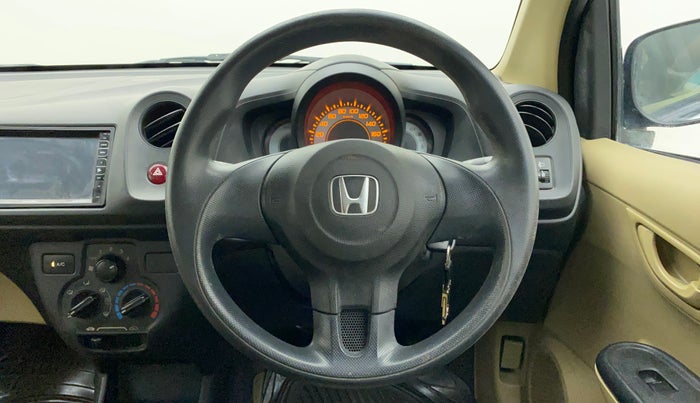 2015 Honda Brio E MT, Petrol, Manual, 53,538 km, Steering Wheel Close Up