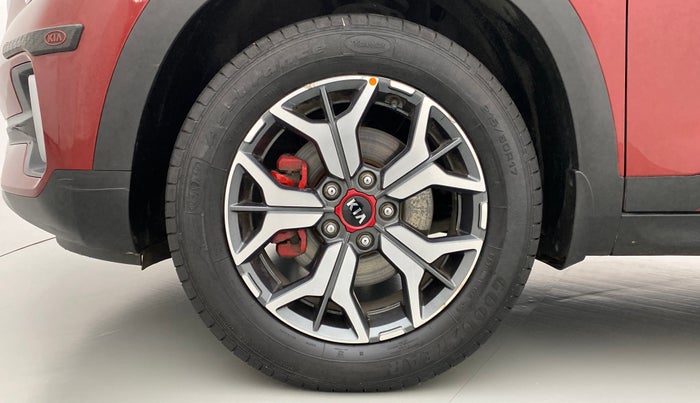 2019 KIA SELTOS 1.4 GTX+ TURBO GDI PETROL AT, Petrol, Automatic, 11,689 km, Left Front Wheel