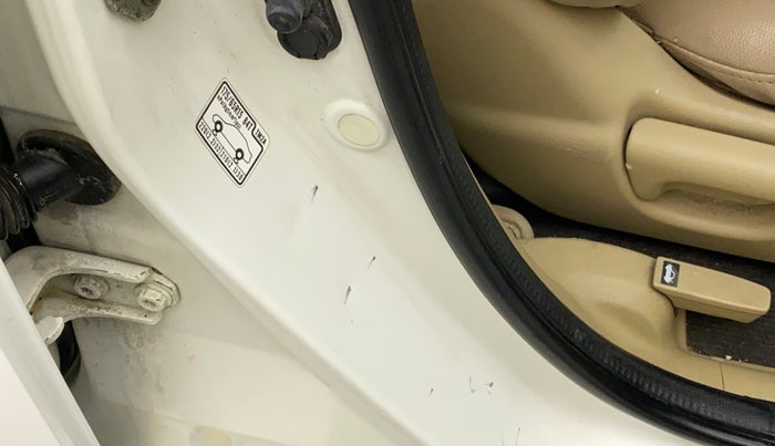 2012 Honda City 1.5L I-VTEC S MT, Petrol, Manual, 60,121 km, Right B pillar - Minor scratches