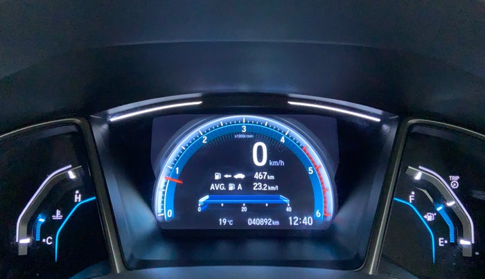 2019 Honda Civic ZX MT DIESEL, Diesel, Manual, 42,647 km, Odometer Image