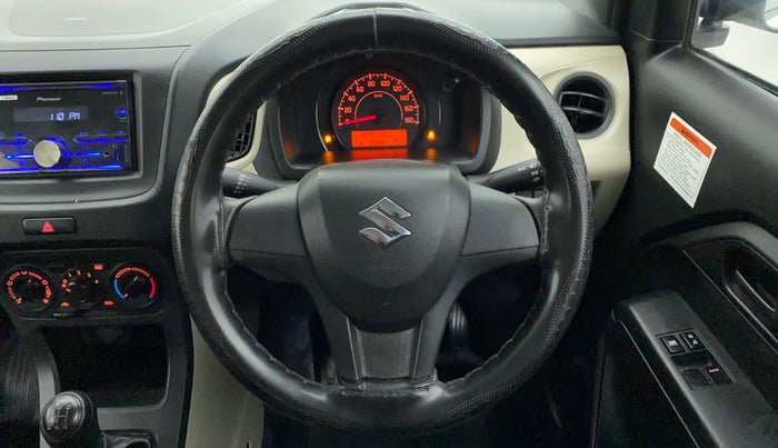 2019 Maruti New Wagon-R LXI CNG 1.0 L, CNG, Manual, 23,380 km, Steering Wheel Close Up