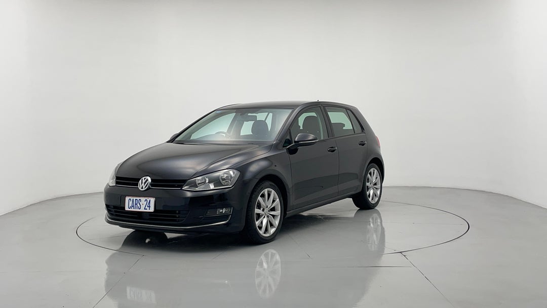 2014 Volkswagen Golf 103 Tsi Highline, Automatic, 124202 km, Left Front Diagonal (45- Degree) View