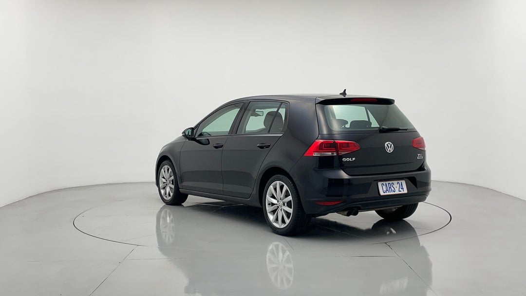 2014 Volkswagen Golf 103 Tsi Highline, Automatic, 124202 km, Left Back Diagonal (45- Degree) View