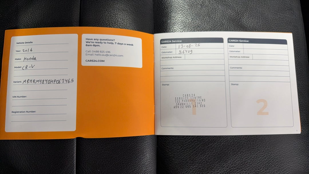 2016 Honda CR-V Vti-s (4x4), Automatic, 86418 km, Service History