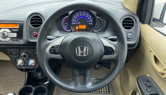 2015 Honda Brio 1.2 S MT I VTEC, Petrol, Manual, 55,919 km, Steering Wheel Close Up