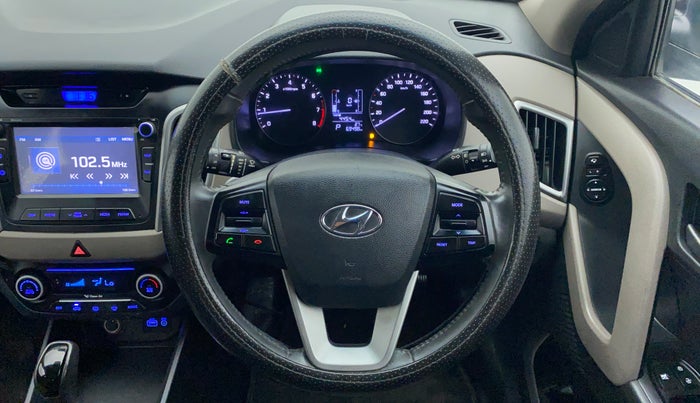 2016 Hyundai Creta 1.6 SX PLUS AUTO PETROL, Petrol, Automatic, 69,669 km, Steering Wheel Close Up