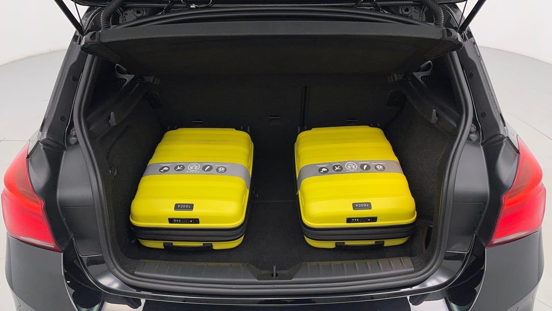 2018 BMW 1 25i M Sport, Automatic, 59800 km, Boot Inside View with Luggage