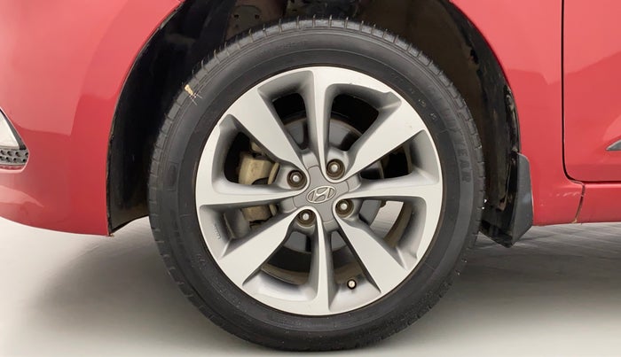 2017 Hyundai Elite i20 1.4 CRDI ASTA (O), Diesel, Manual, 54,357 km, Left Front Wheel