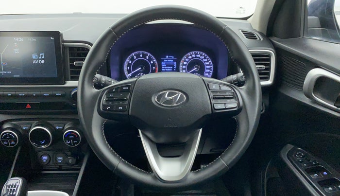 2019 Hyundai VENUE 1.0L Turbo GDI SX(O) MT, Petrol, Manual, 13,991 km, Steering Wheel Close Up