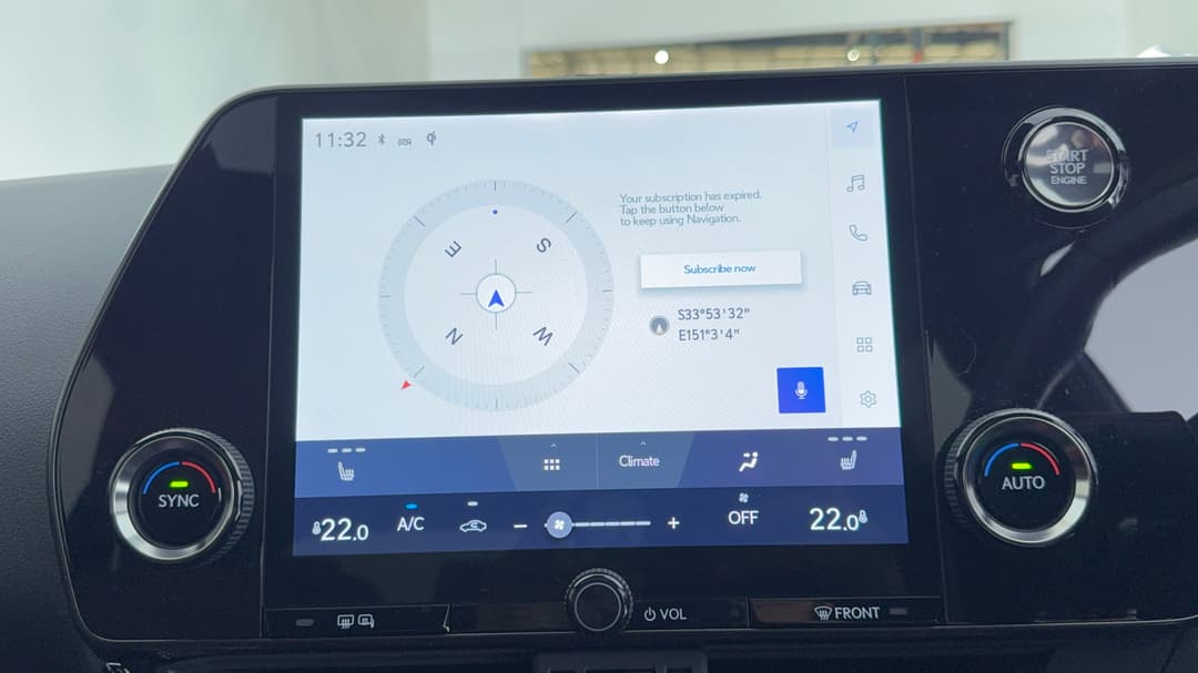 2023 Lexus Nx250 2WD, Automatic, 21317 km, Infotainment System