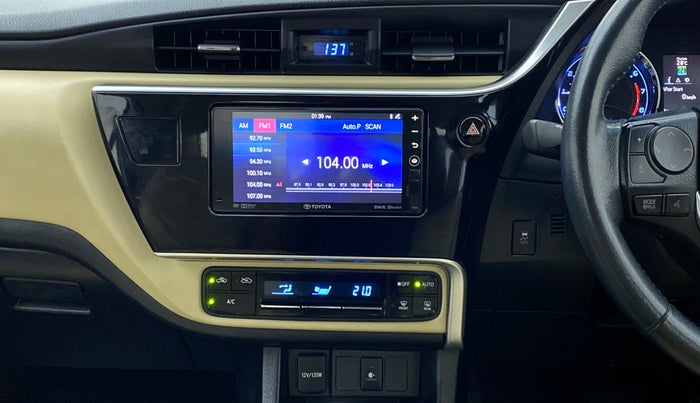 2018 Toyota Corolla Altis VL AT, Petrol, Automatic, 34,339 km, Air Conditioner