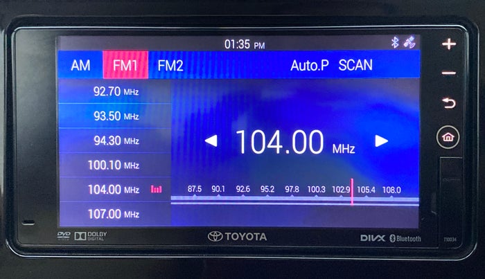 2018 Toyota Corolla Altis VL AT, Petrol, Automatic, 34,339 km, Infotainment System