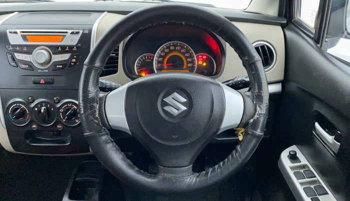 2015 Maruti Wagon R 1.0 VXI, Petrol, Manual, 78,047 km, Steering Wheel Close Up