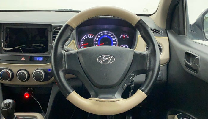 2016 Hyundai Grand i10 MAGNA 1.2 KAPPA VTVT, Petrol, Manual, 42,032 km, Steering Wheel Close Up