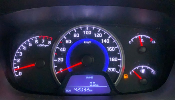 2016 Hyundai Grand i10 MAGNA 1.2 KAPPA VTVT, Petrol, Manual, 42,032 km, Odometer Image
