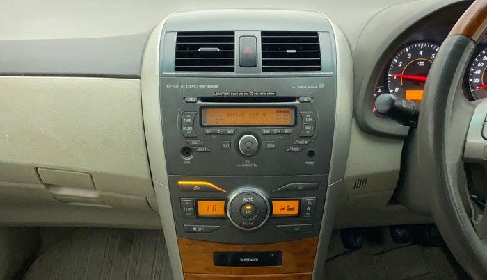 2010 Toyota Corolla Altis GL PETROL, Petrol, Manual, 59,269 km, Air Conditioner