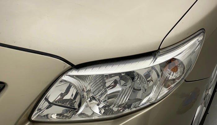 2010 Toyota Corolla Altis GL PETROL, Petrol, Manual, 59,269 km, Left headlight - Headlight not working