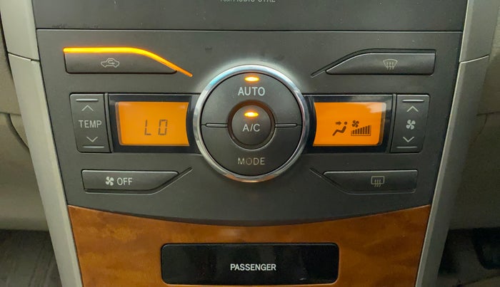 2010 Toyota Corolla Altis GL PETROL, Petrol, Manual, 59,269 km, Automatic Climate Control