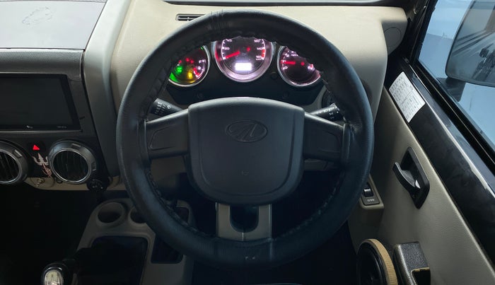 2018 Mahindra Thar CRDE 4X4 AC, Diesel, Manual, 66,703 km, Steering Wheel Close Up