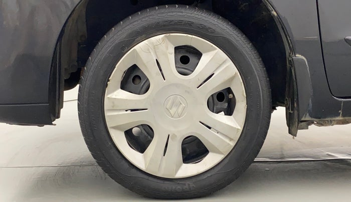 2012 Maruti Wagon R 1.0 VXI, Petrol, Manual, 93,075 km, Left Front Wheel
