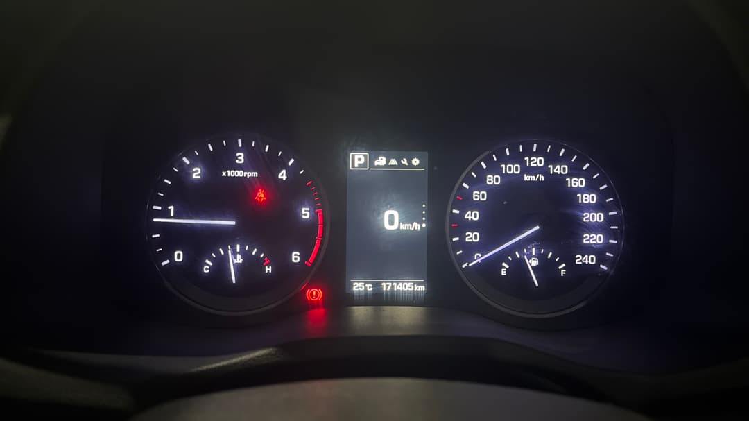 2017 Hyundai Tucson Highlander R-series (AWD), Automatic, 171405 km, Odometer View
