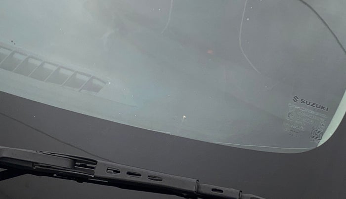 2022 Maruti S PRESSO VXI, Petrol, Manual, 13,088 km, Front windshield - Minor spot on windshield