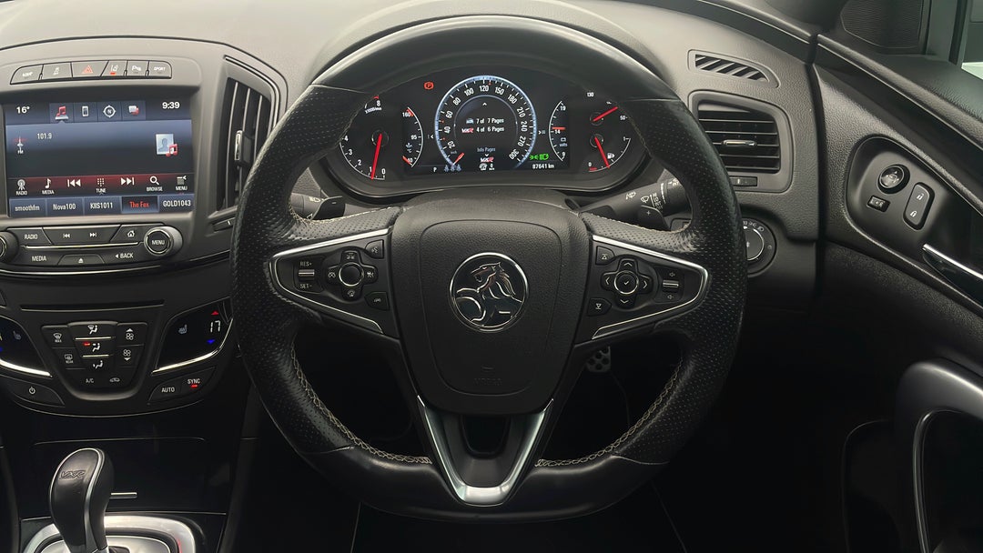 Steering Wheel Close-up
