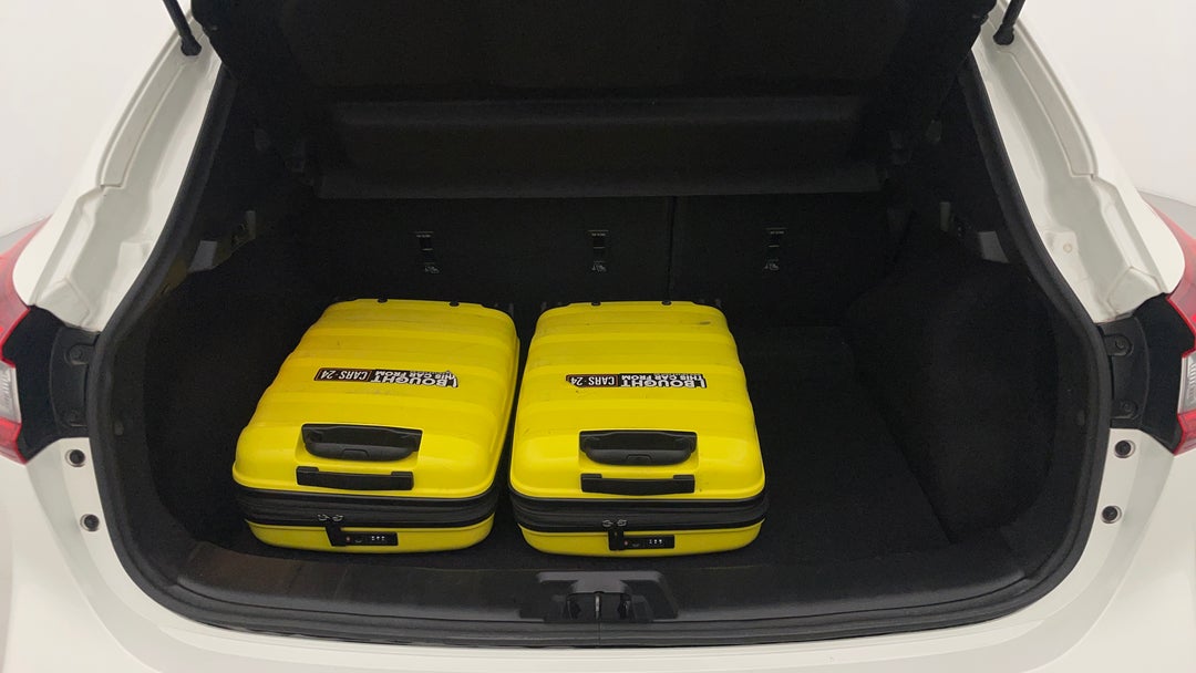 Boot Inside View with Luggage