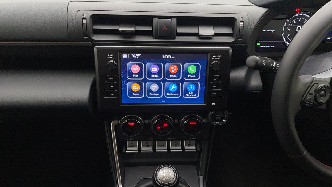 2022 Subaru Brz S, Manual, 19386 km, Center Console