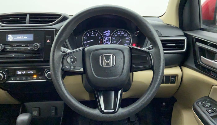 2018 Honda Amaze 1.2 V CVT I VTEC, Petrol, Automatic, 14,812 km, Steering Wheel Close Up