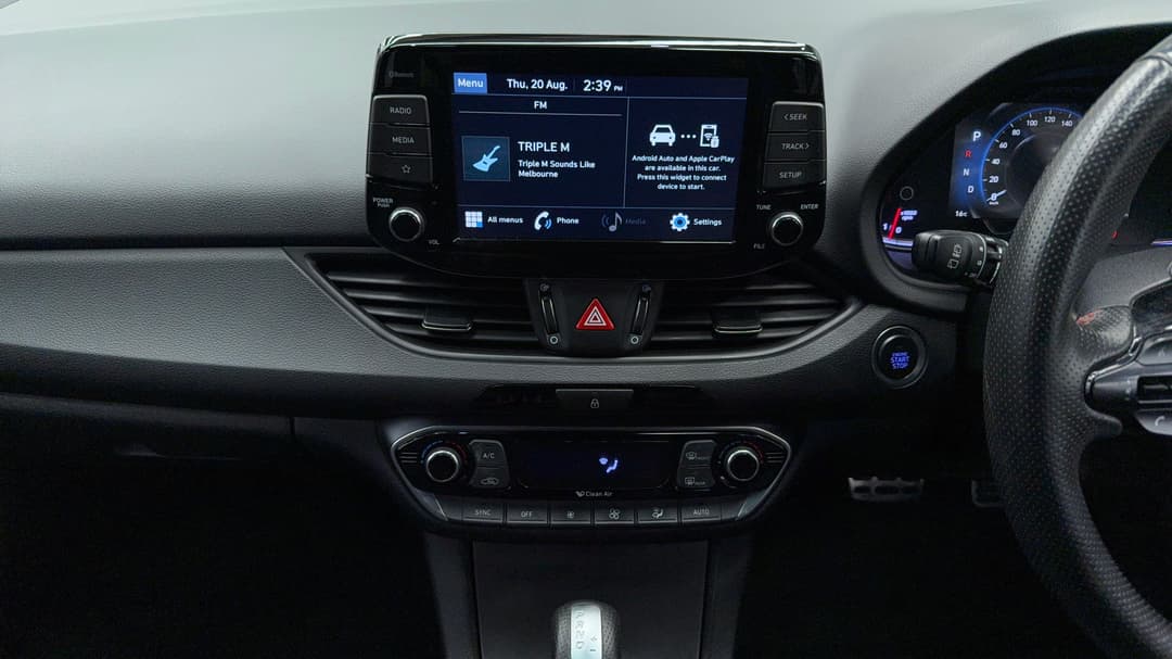 2020 Hyundai i30 N Line, Automatic, 78057 km, Center Console