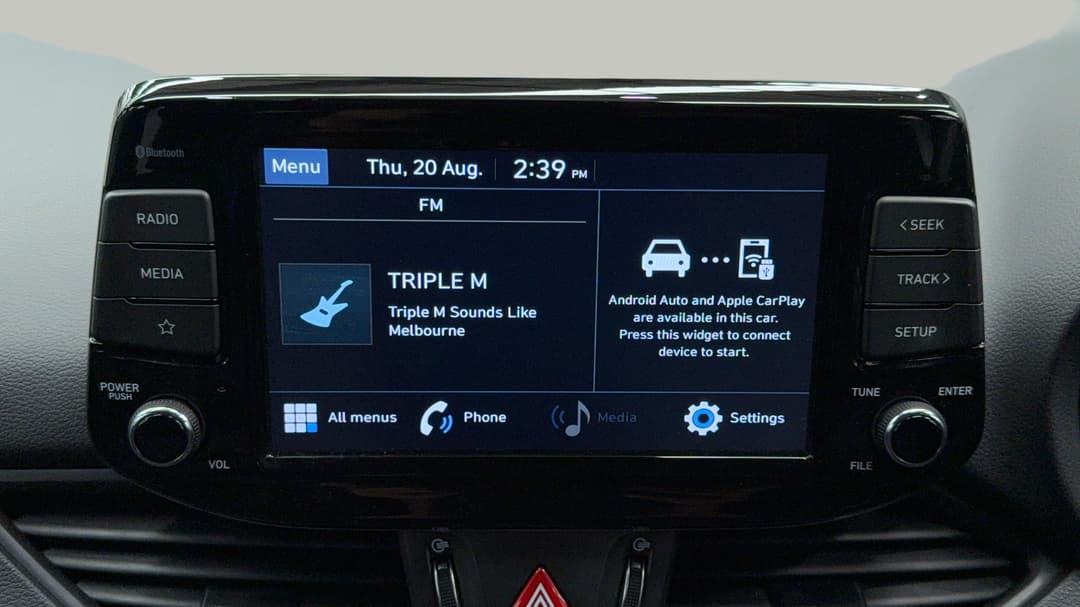2020 Hyundai i30 N Line, Automatic, 78057 km, Infotainment System