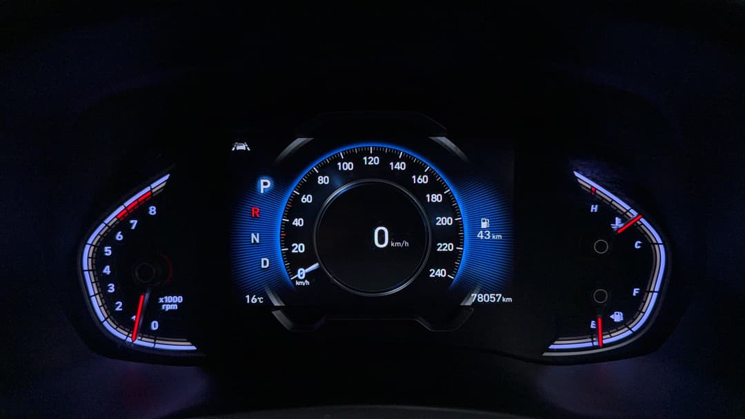 2020 Hyundai i30 N Line, Automatic, 78057 km, Odometer View